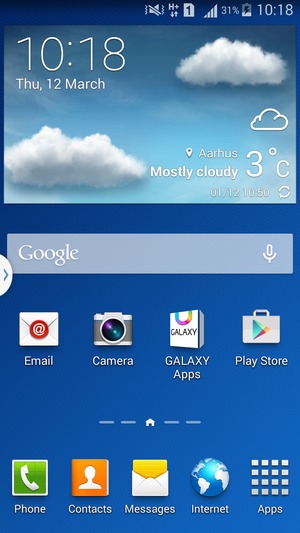 Samsung S3 Neo Screenshot