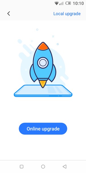 Select Online upgrade