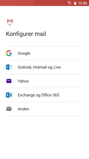 Vælg Google