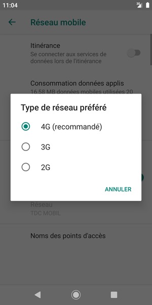 Sélectionnez votre option préférée