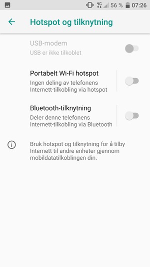 Velg Portabelt Wi-Fi hotspot