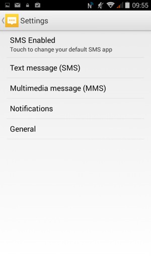 Select Text message (SMS)