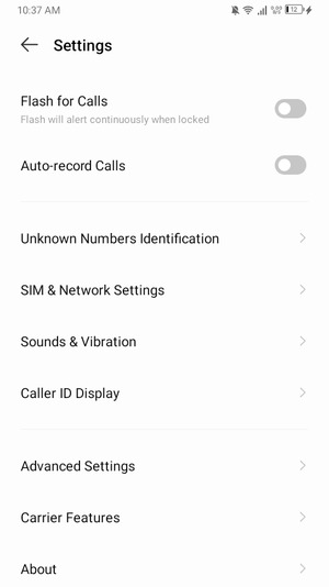 Select Carrier Features