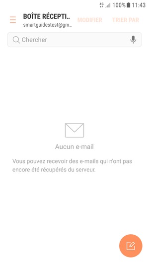 Votre messagerie Gmail est prête à l'emploi