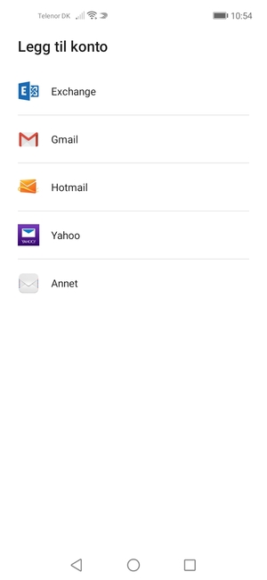 Velg Hotmail