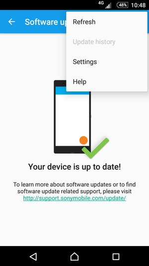 Darmen Aanval Soms soms Update software - Sony Xperia Z2 - Android 6.0 - Device Guides