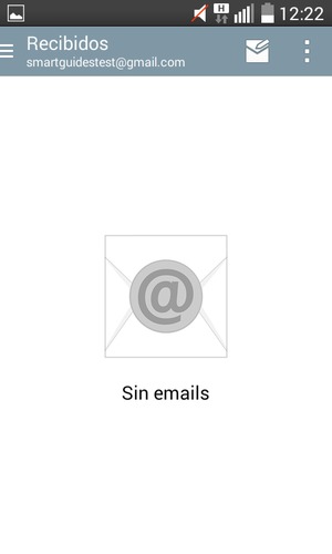 Su Gmail/Hotmail está listo para usar