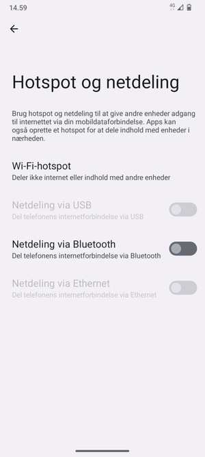 Vælg Wi-Fi-hotspot