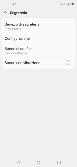 Seleziona Configurazione