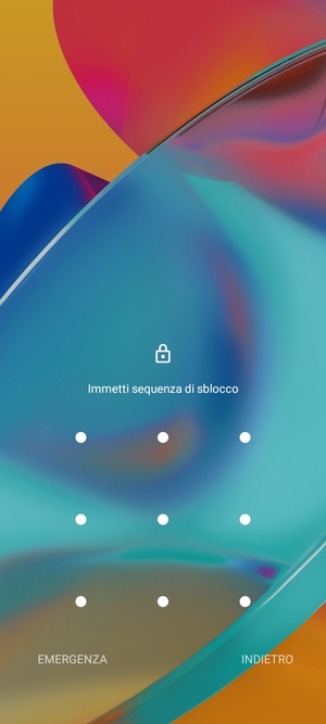 Il tuo telefono è ora protetto dal blocco schermo