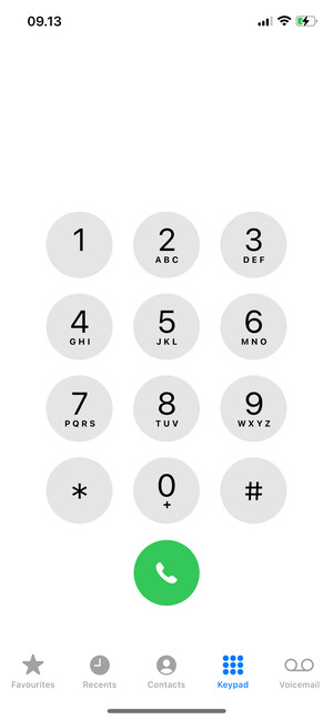 Select Keypad