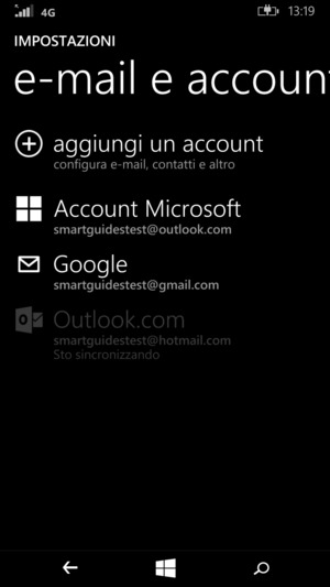 Il tuo Hotmail è pronto per l'uso