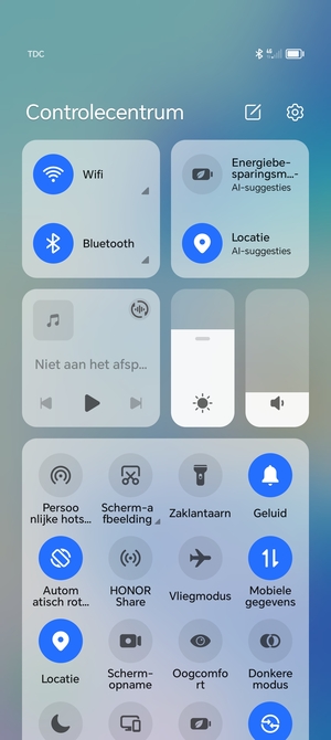 Schakel Wifi en Bluetooth uit