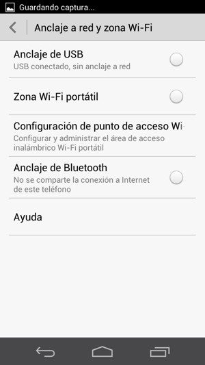 Seleccione Configuración de punto de accesso Wi-Fi