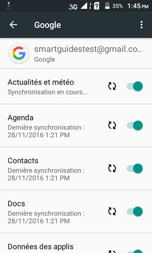 Vos contacts Google vont maintenant être synchronisés avec votre Fero