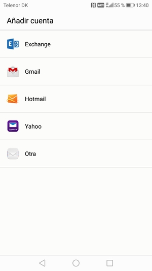 Seleccione Gmail