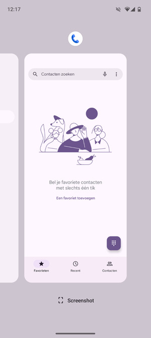 Veeg apps naar boven om ze te sluiten. Dit spaart de batterij.