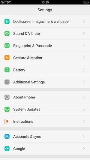 Update software - OPPO A57 - Android  - Device Guides
