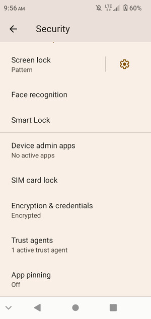 To change the PIN for the SIM card, return to the Security menu and scroll to and select SIM card lock