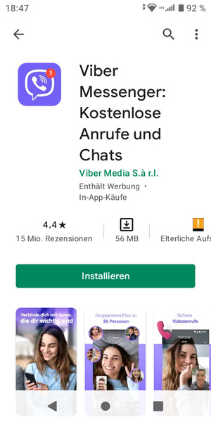 Wählen Sie Installieren