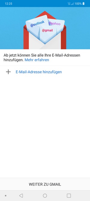 Wählen Sie E-Mail-Adresse hinzufügen