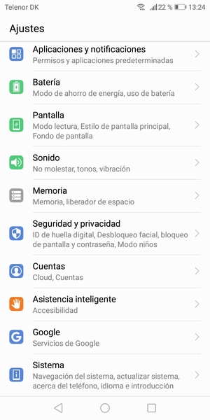 Importar contactos - Huawei Y6 - Android 8.0 - Guides