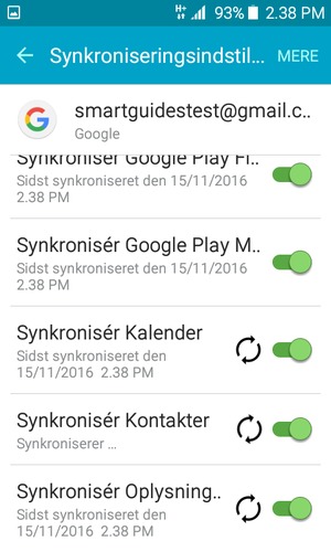 Dine kontakter fra Google vil nu blive synkroniseret til din smartphone