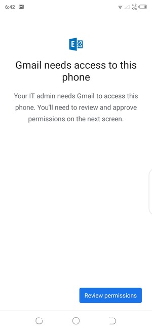 Select Review permissions