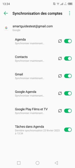 Vos contacts Google vont maintenant être synchronisés avec votre Infinix