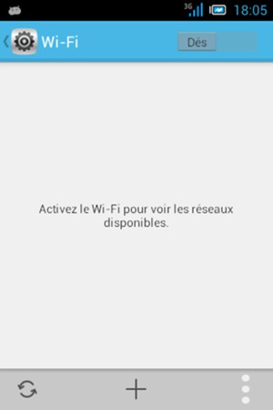 Activez Wi-Fi