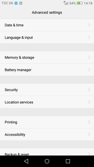 Select Battery manager