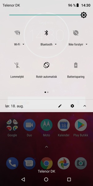 Slå av Wi-Fi og Bluetooth