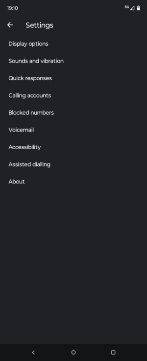 Select Voicemail