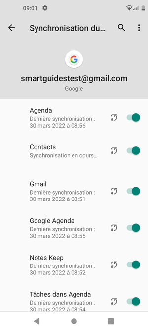 Vos contacts Google vont maintenant être synchronisés avec votre BLU