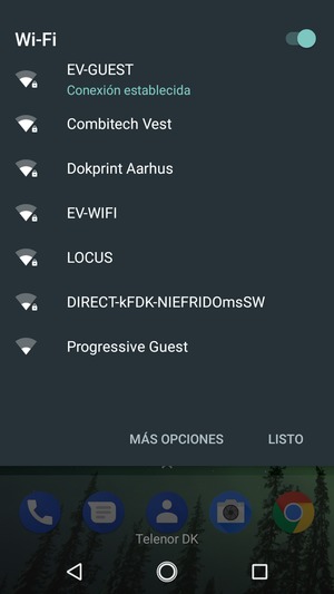 Desactive Wi-Fi