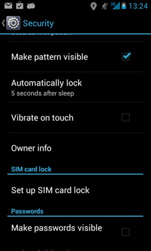 To change the PIN for the SIM card, select Set up SIM card lock
