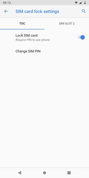 Select plan.com and Change SIM PIN