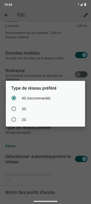 Sélectionnez votre option préférée