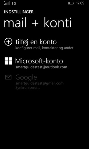 Dine kontakter fra Google vil nu blive synkroniseret til din Lumia