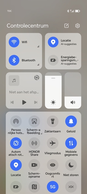 Schakel Wifi en Bluetooth uit