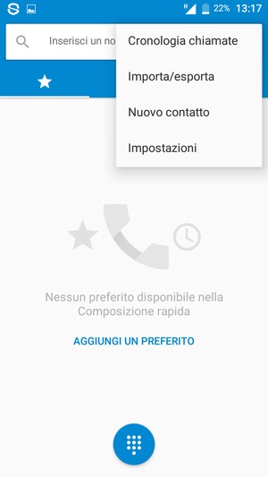 Seleziona Impostazioni