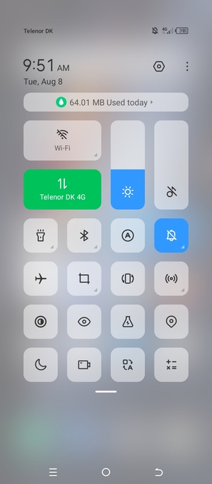 Turn on Adaptive brightness