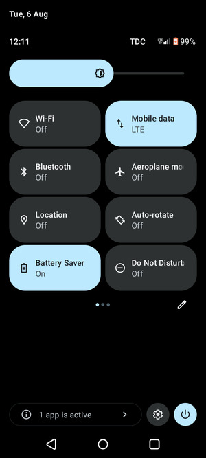 Select  Battery Saver