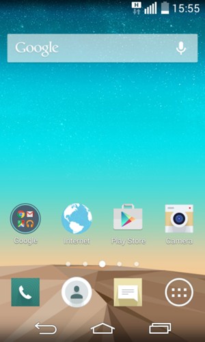 Return to the Home screen and select Apps