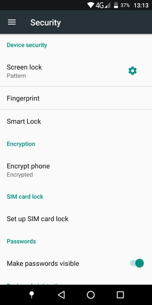 To change the PIN for the SIM card, select Set up SIM card lock