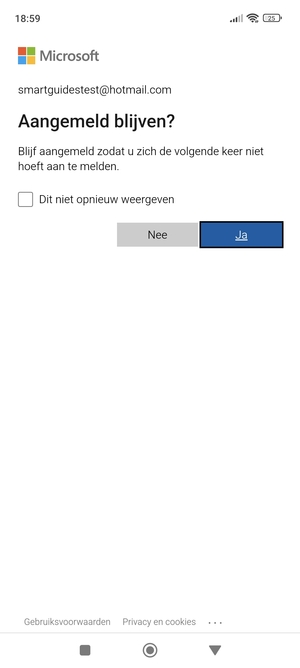 Selecteer uw voorkeursoptie