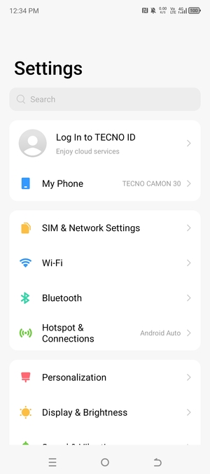Select Hotspot & Connections
