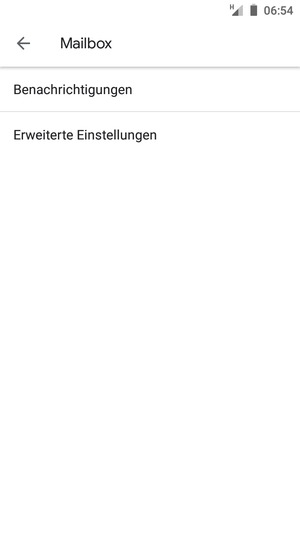 Wählen Sie Erweiterte Einstellungen