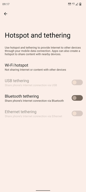 Select Wi-Fi hotspot