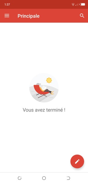 Votre messagerie Gmail est prête à l'emploi